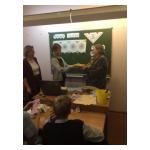 Нашу школу посетила народная художница из Литвы - Одета Туманайте Браженене