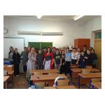 Встреча Общества молдавской культуры Флоаре с подростками Финно-угорской школы